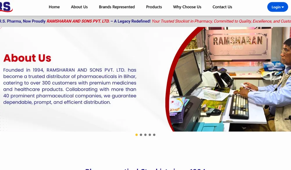 Screenshot of rspl.company